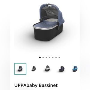 Lightly Used - UPPAbaby Crus Bassinet - Color: Henry